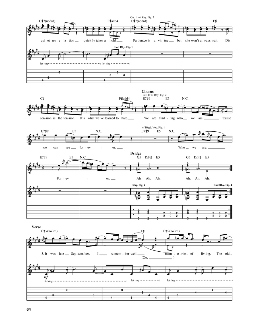 We Are Finding Who We Are Acoustic Guitar scores gallery preview page 3
