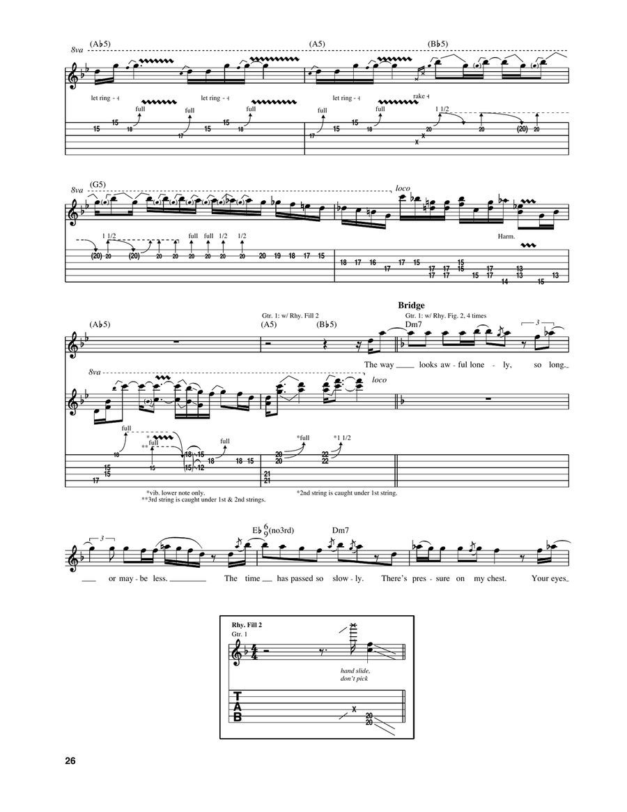 I'll Never Be The Same I'll Never Be The Same Acoustic Guitar scores gallery preview page 4