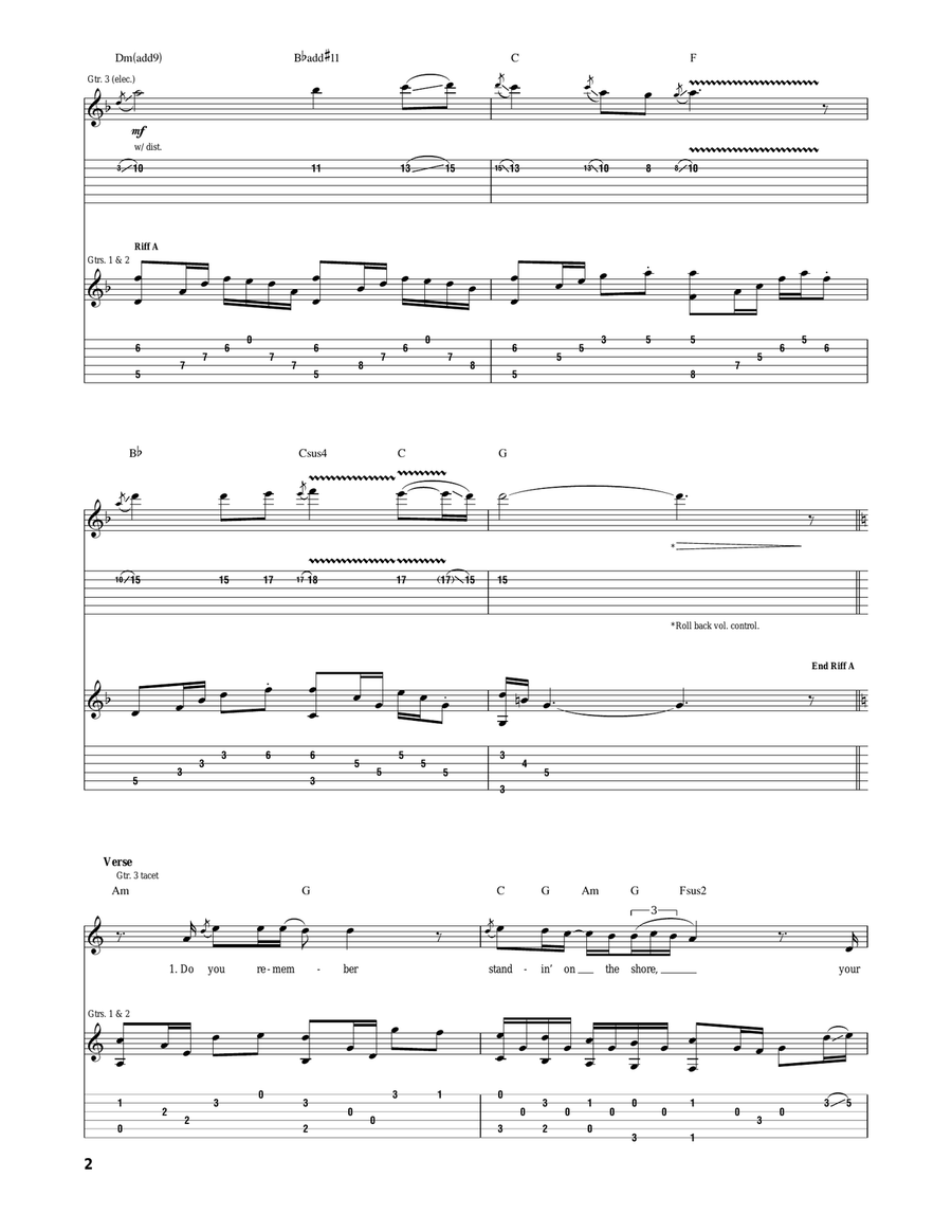 Sailing Ships Sailing Ships Acoustic Guitar scores gallery preview page 2