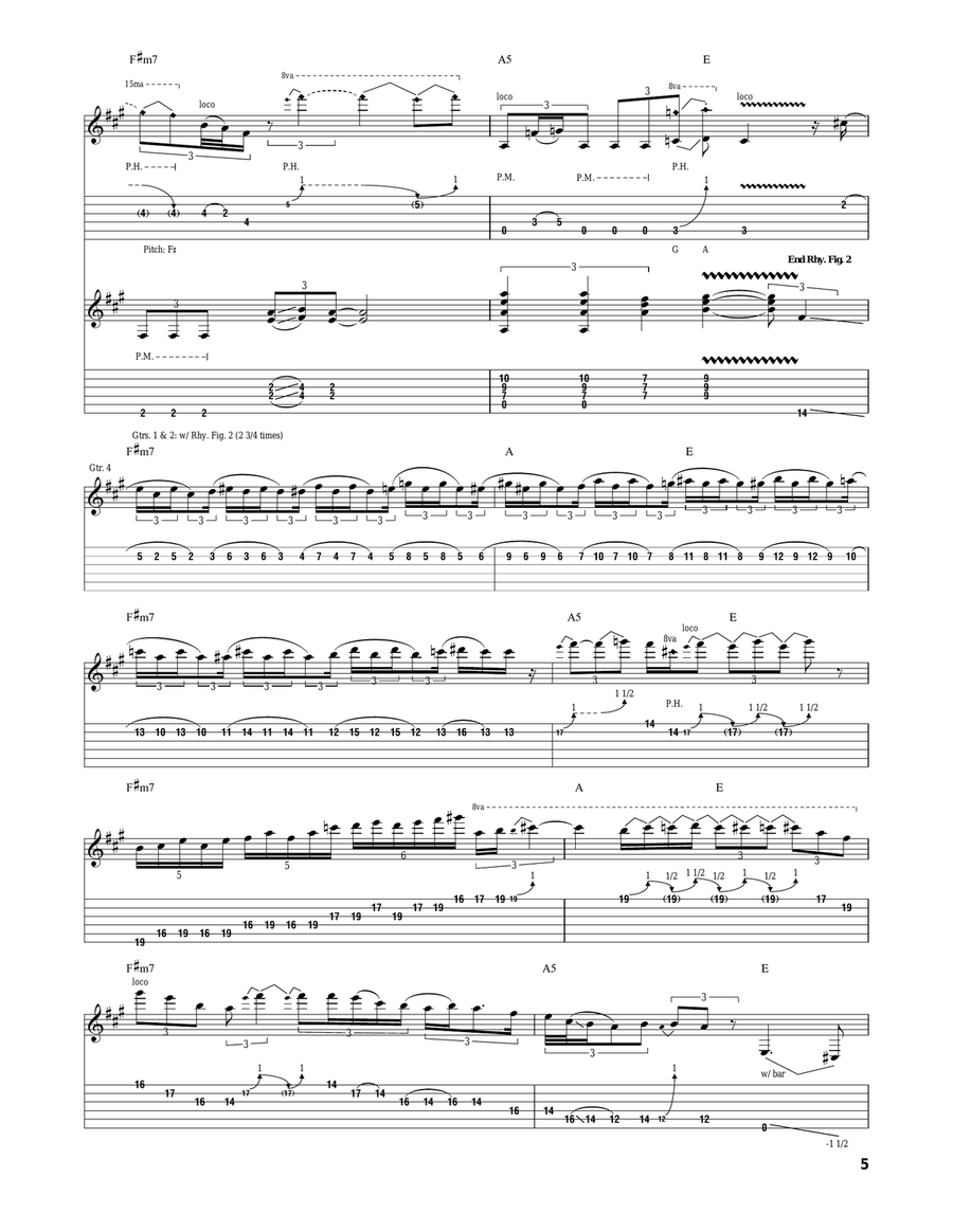 Give Me All Your Love Give Me All Your Love Acoustic Guitar scores gallery preview page 5