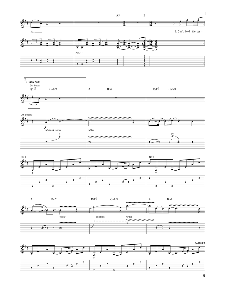Love Ain't No Stranger Love Ain't No Stranger Acoustic Guitar scores gallery preview page 5
