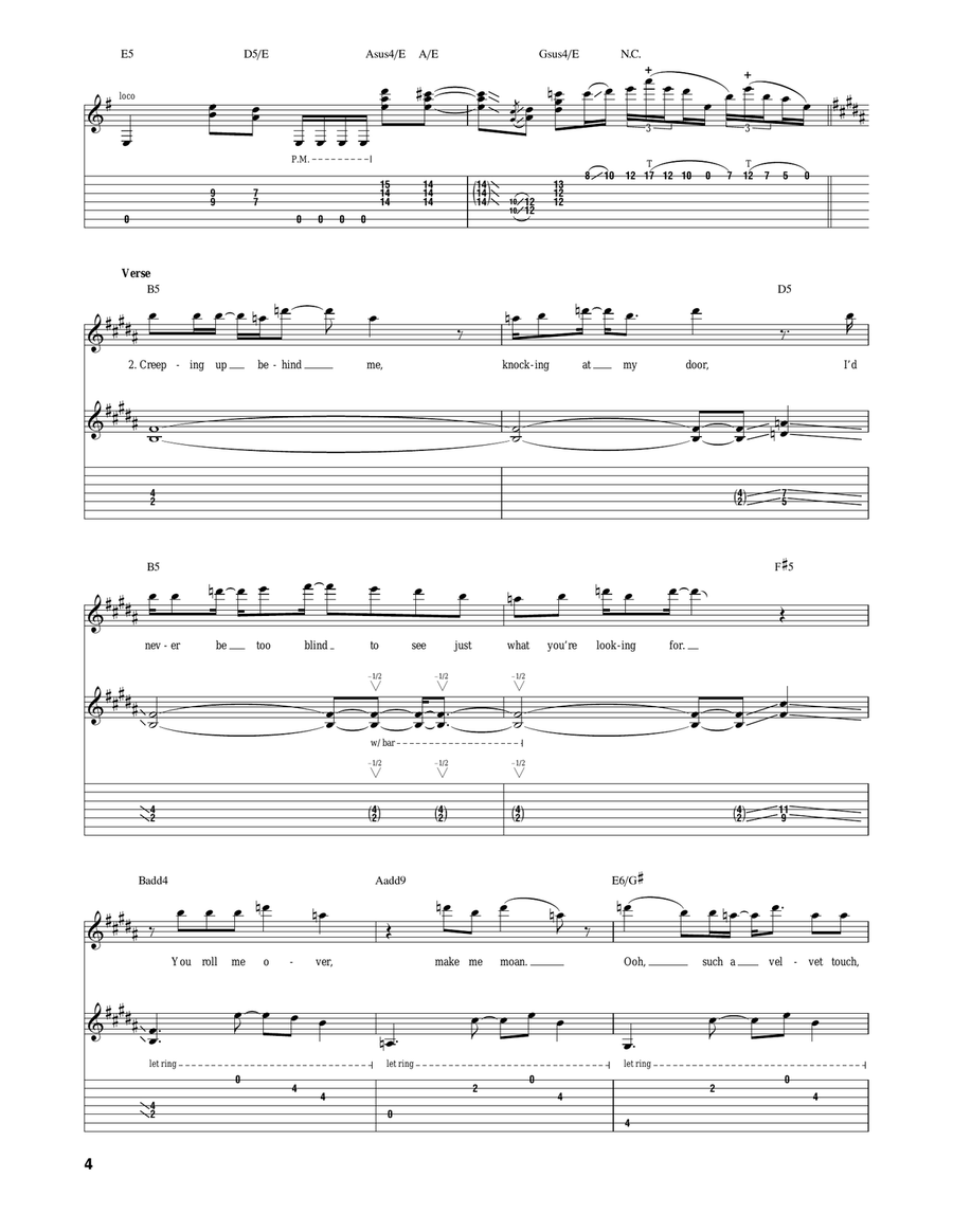 Slip Of The Tongue Slip Of The Tongue Acoustic Guitar scores gallery preview page 4