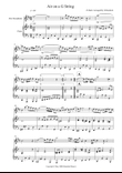 Air On A G String for Alto Saxophone And Piano