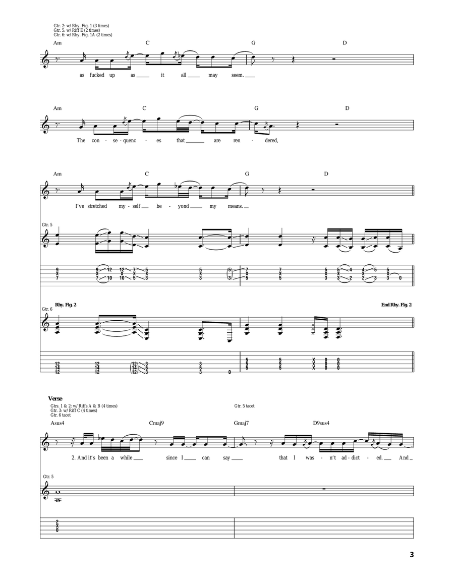 It's Been Awhile It's Been Awhile Acoustic Guitar scores gallery preview page 3