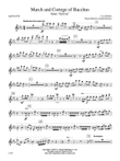 March and Cortege of Bacchus: 2nd Flute
