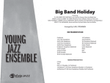 Big Band Holiday: Score