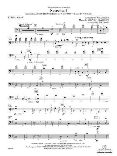 Seussical the Musical, Selections from: String Bass