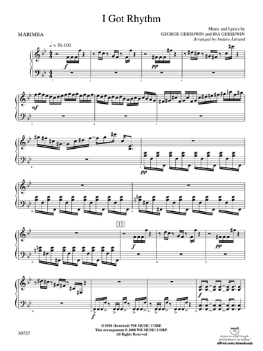 The Gershwin Mallet Collection: 2nd Mallet Percussion