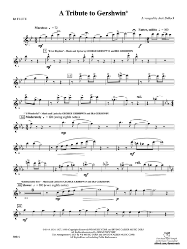 A Tribute to Gershwin: Flute