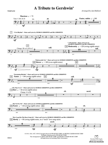 A Tribute to Gershwin: Timpani