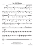 The Dark Knight, Concert Suite from: 2nd Violin