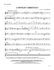 A Swingin' Christmas: B-flat Tenor Saxophone mini preview