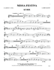 Missa Festiva: 1st B-flat Clarinet