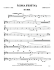 Missa Festiva: 2nd B-flat Clarinet