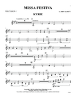 Missa Festiva: 1st Percussion