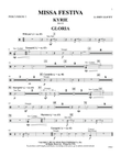 Missa Festiva: 3rd Percussion