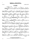 Missa Festiva: Cello