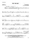 My Music: 1st Trombone