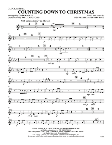 Counting Down to Christmas (from A Christmas Story: The Musical): Mallets