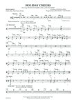 Holiday Cheers: 1st Percussion mini preview