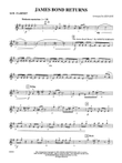 James Bond Returns: 1st B-flat Clarinet