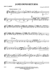 James Bond Returns: 2nd B-flat Clarinet