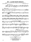 007 -- A James Bond Medley: 2nd B-flat Clarinet