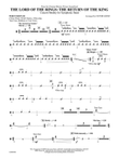 The Lord of the Rings: The Return of the King, Symphonic Suite from: 3rd Percussion mini preview