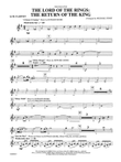 The Lord of the Rings: The Return of the King, Selections from: 1st B-flat Clarinet mini preview