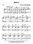 Emily: Piano Accompaniment