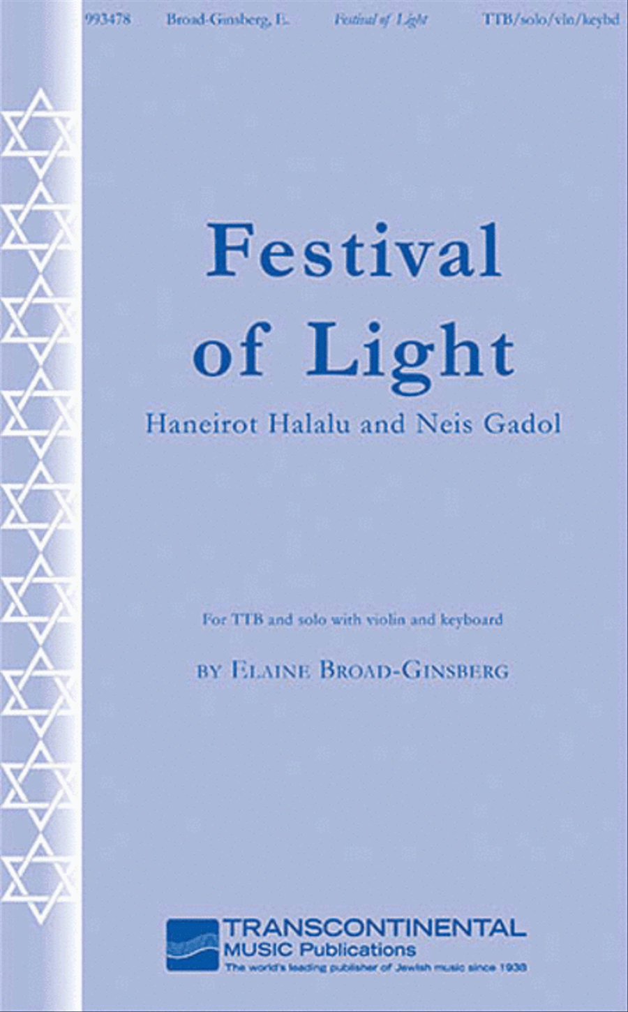 Festival of Light TTB scores gallery preview page 1
