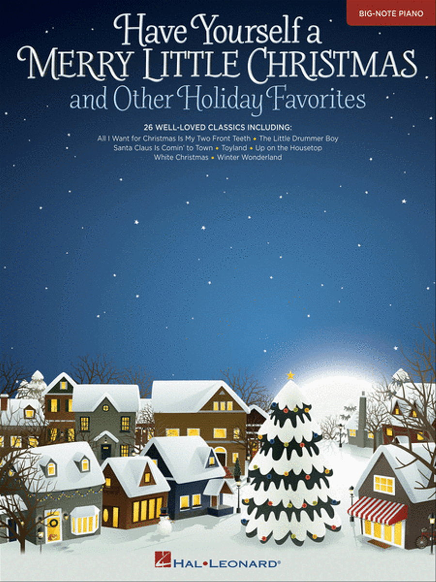Have Yourself a Merry Little Christmas & Other Holiday Favorites Easy Piano scores gallery preview page 1