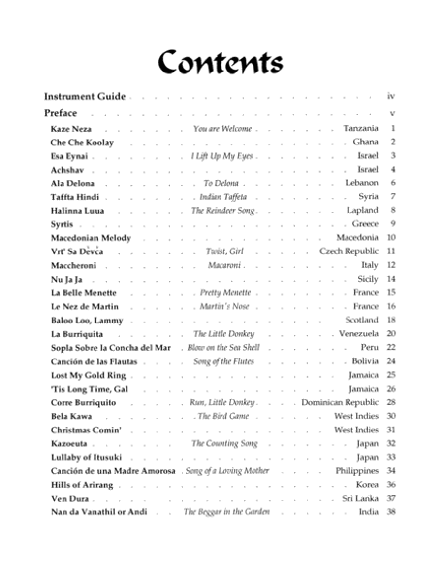 One World, Many Voices Unison Choir scores gallery preview page 2
