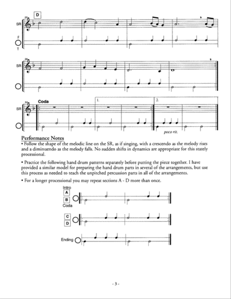 Medieval and Renaissance Dances Recorder scores gallery preview page 5