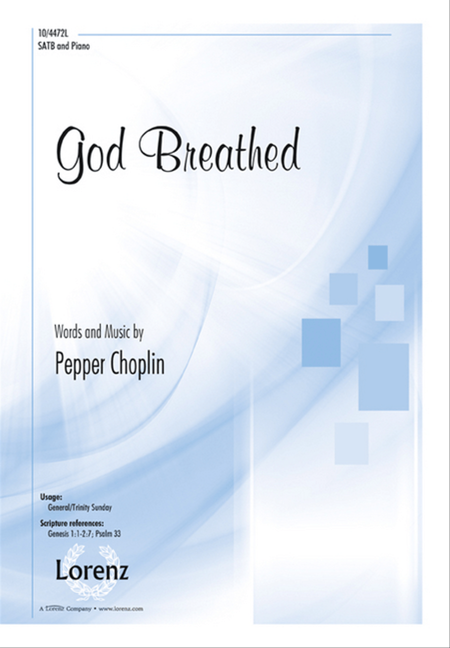God Breathed God Breathed 4-Part scores gallery preview page 1