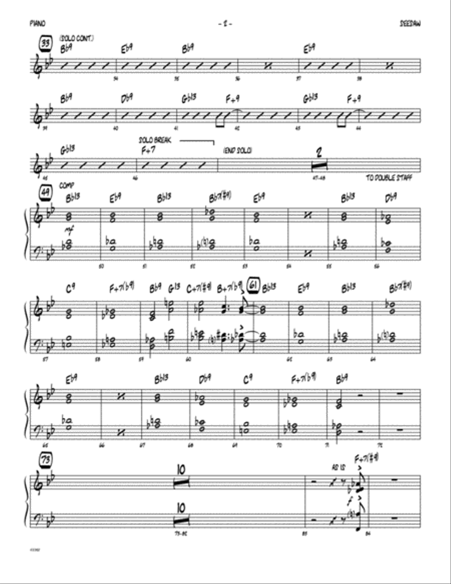 Seesaw - Piano Piano Solo scores gallery preview page 2