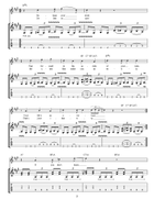 End Of The Beginning Electric Guitar scores gallery preview page 3