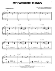 My Favorite Things [Jazz version] (from The Sound Of Music) (arr. Brent Edstrom)
