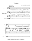 Thermals - for Guitar and Clarinet in A