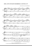 EASY PIANO - Jesu Joy of Man's Desiring