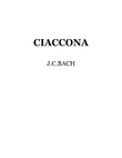 Bach-Vayner, Chaconne for string quartet violin I
