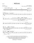 Skyfall (arr. Paul Langford) - Drums