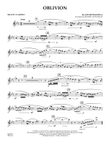 Oblivion - Solo Bb Clarinet