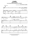 Cups (When I'm Gone)