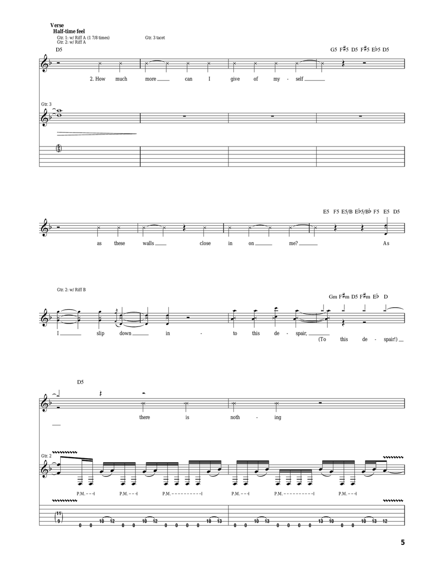 In Due Time Acoustic Guitar scores gallery preview page 5