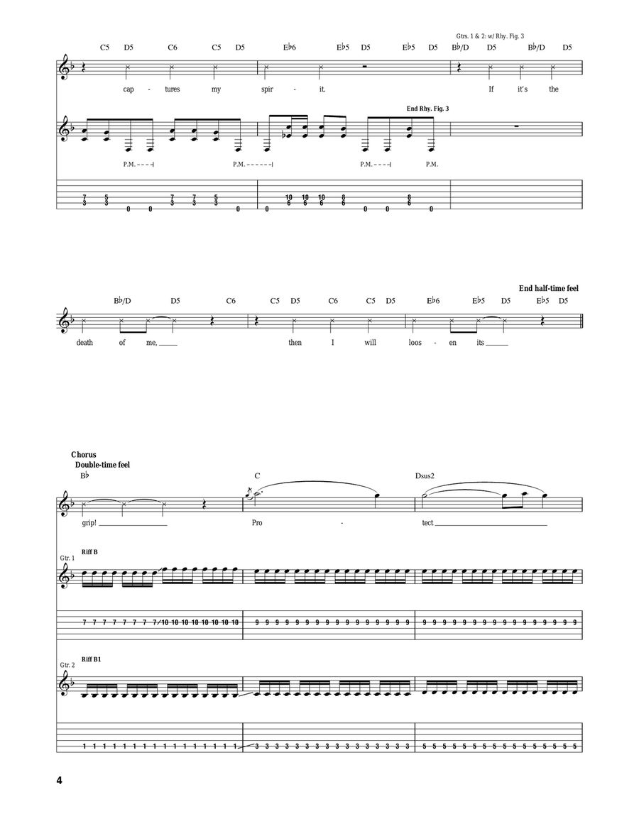 The Hell In Me The Hell In Me Acoustic Guitar scores gallery preview page 4
