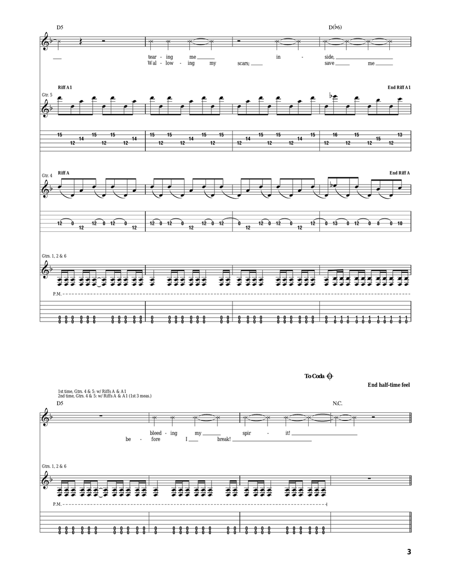 The Turning Point The Turning Point Acoustic Guitar scores gallery preview page 3