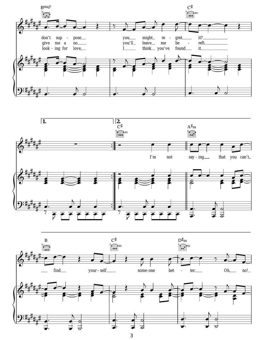 Give It A Go Give It A Go Acoustic Guitar scores gallery preview page 3