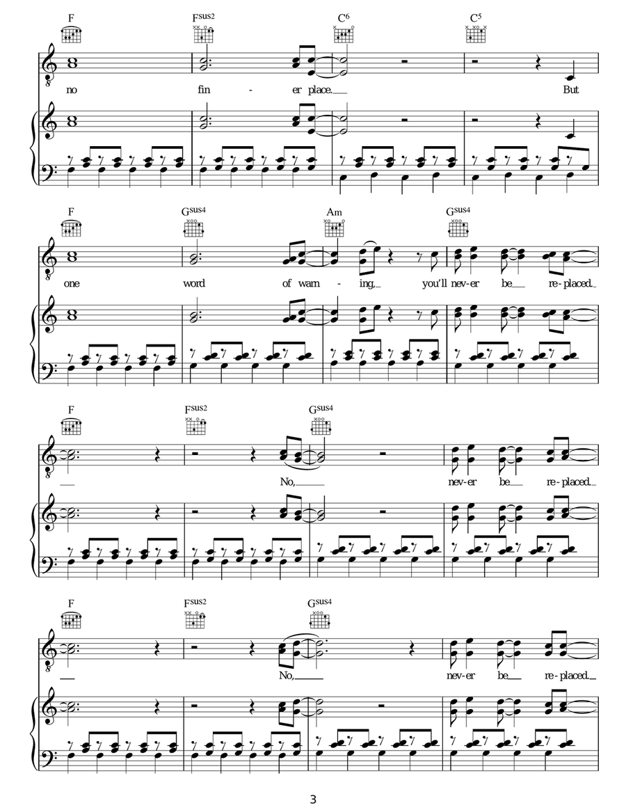 No Better Shoulder No Better Shoulder Acoustic Guitar scores gallery preview page 3