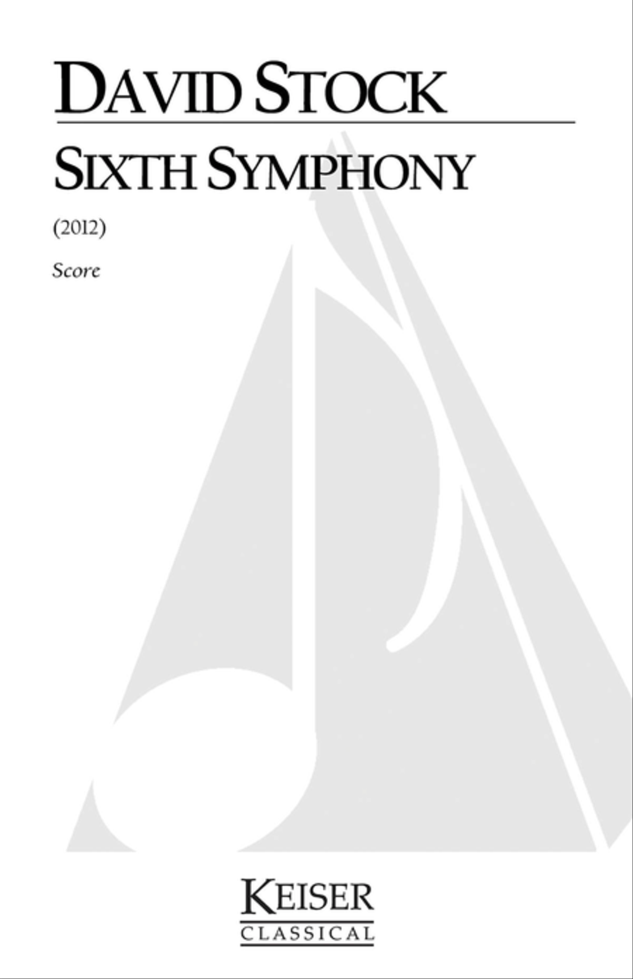 Sixth Symphony Sixth Symphony Score scores gallery preview page 1
